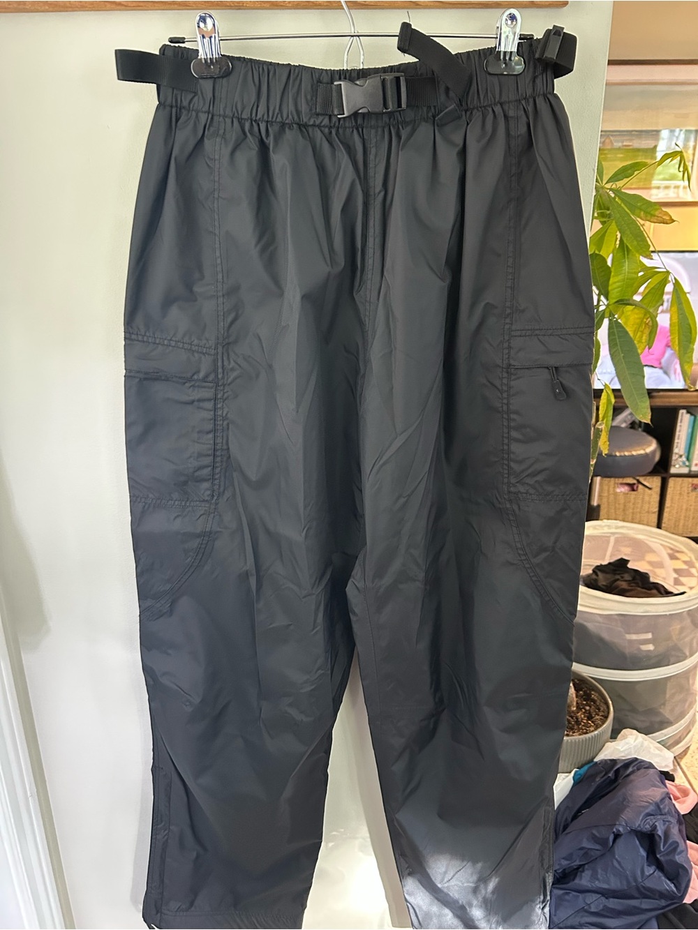 Wetskins Waterproof Utility Rain Pants with Belt & Leg Zippers- Size XL